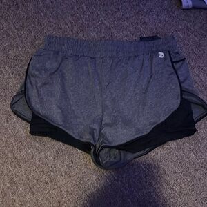 Gray hind athletic shorts size small